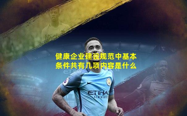 健康企业建设规范中基本条件共有几项内容是什么