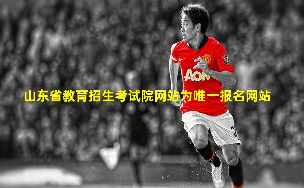 山东省教育招生考试院网站为唯一报名网站