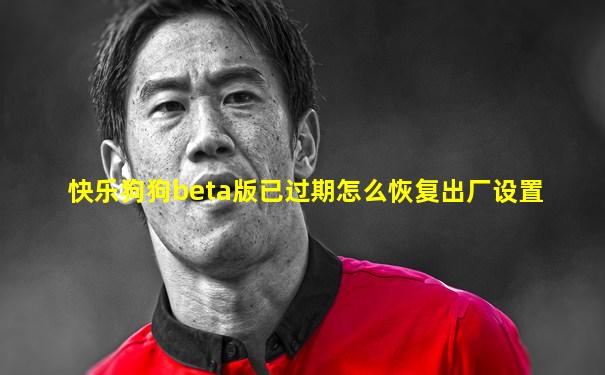 快乐狗狗beta版已过期怎么恢复出厂设置